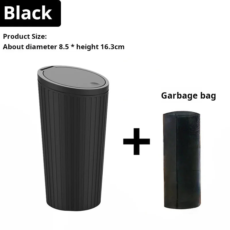 Auto Prullenbak met Deksel β Compacte Afvalbak voor Interieur