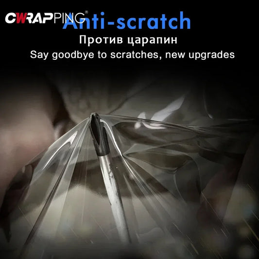 Koplampfolie – Zwarte PVC Tintfolie 40cm