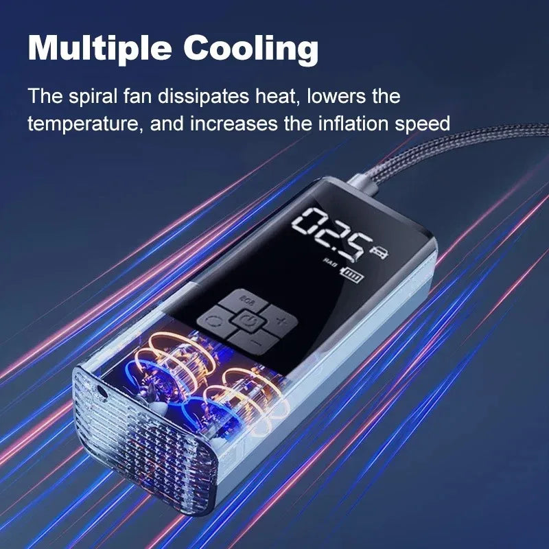 Draadloze Luchtpomp β Elektrische Bandenpomp