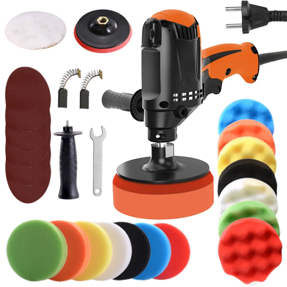 Elektrische Poetsmachine – Accu Polisher met 6 Snelheden