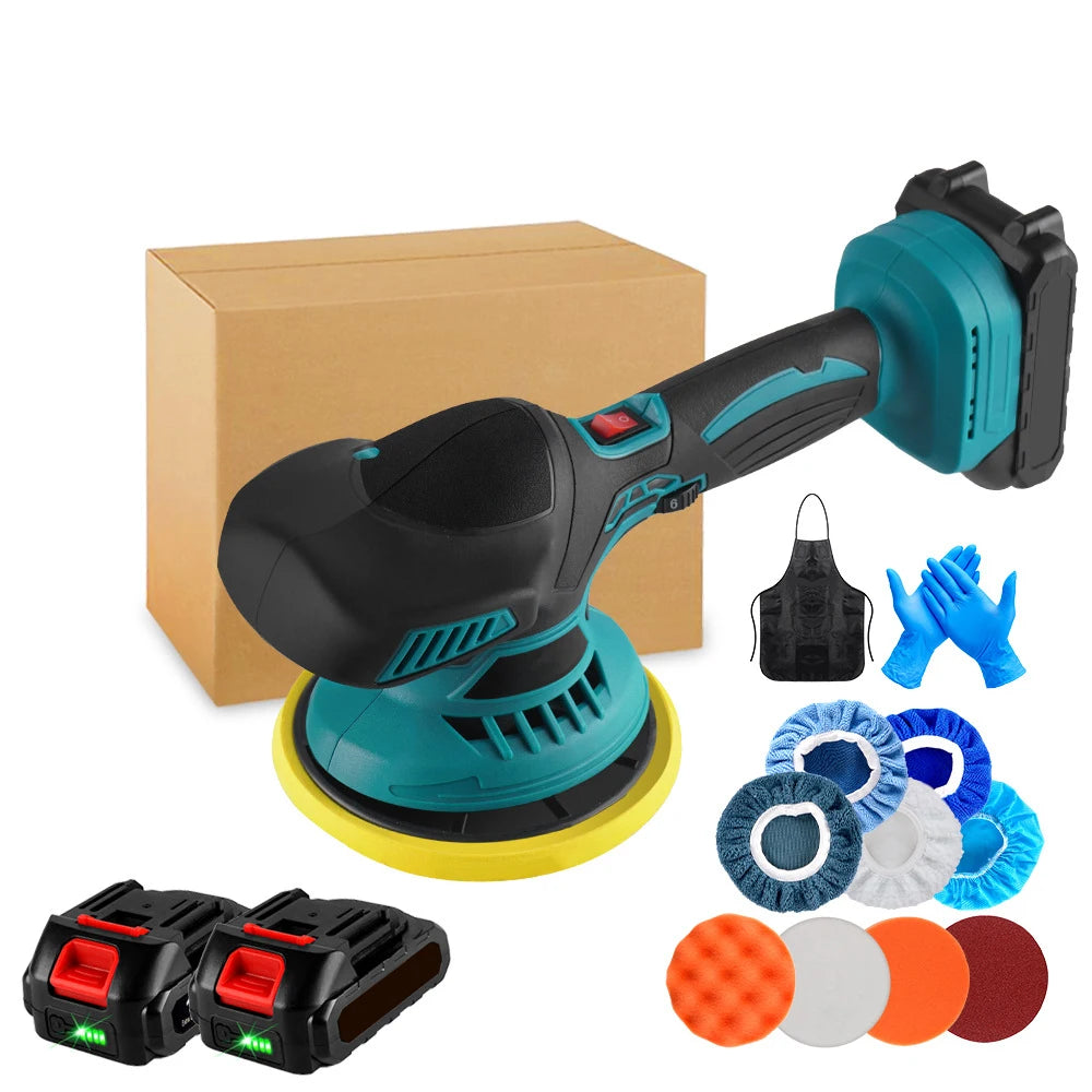 Elektrische Poetsmachine – Accu Polisher met 6 Snelheden