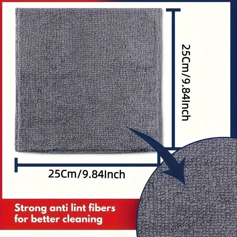 Microfiber Poetsdoeken – Pluisvrij & Herbruikbaar