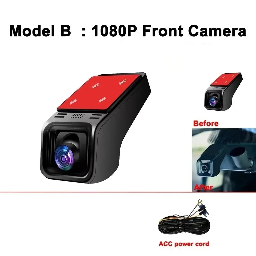 4K WiFi Dashcam – Parkeer- en Opnamecamera