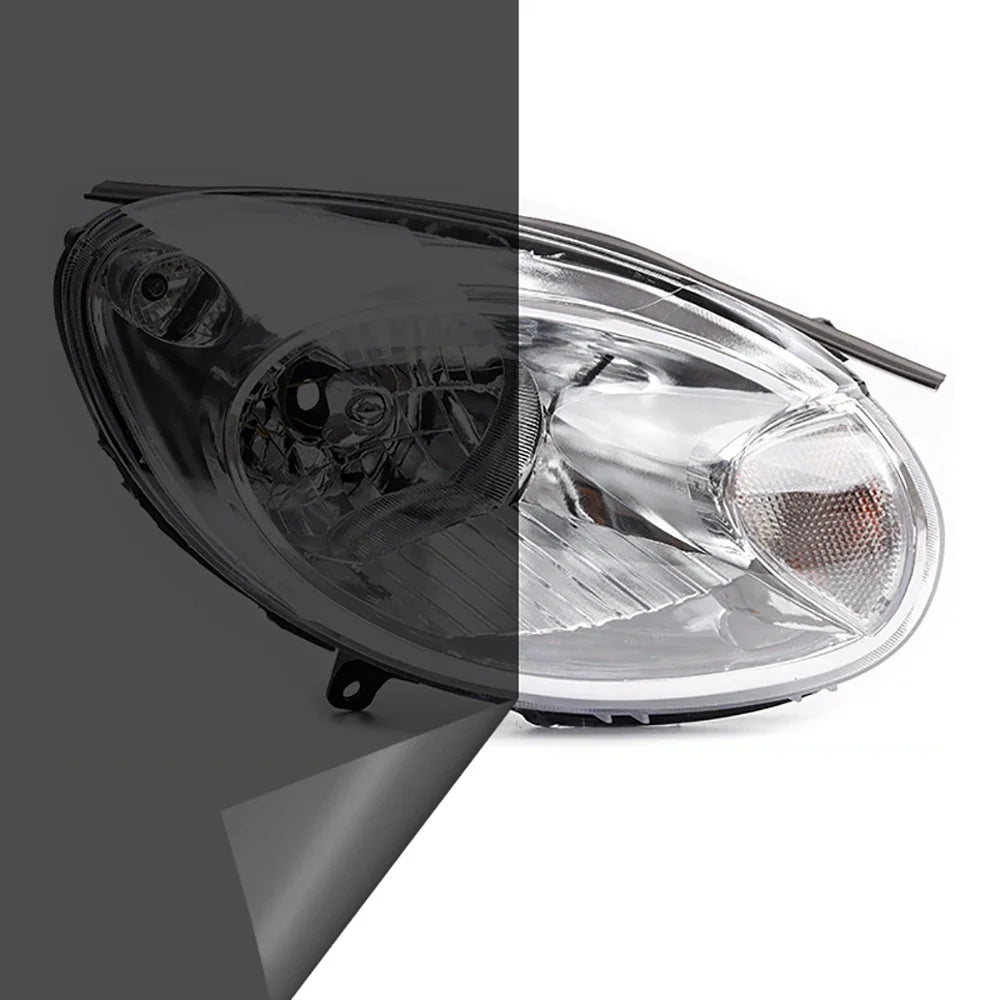 Koplampfolie – Zwarte PVC Tintfolie 40cm