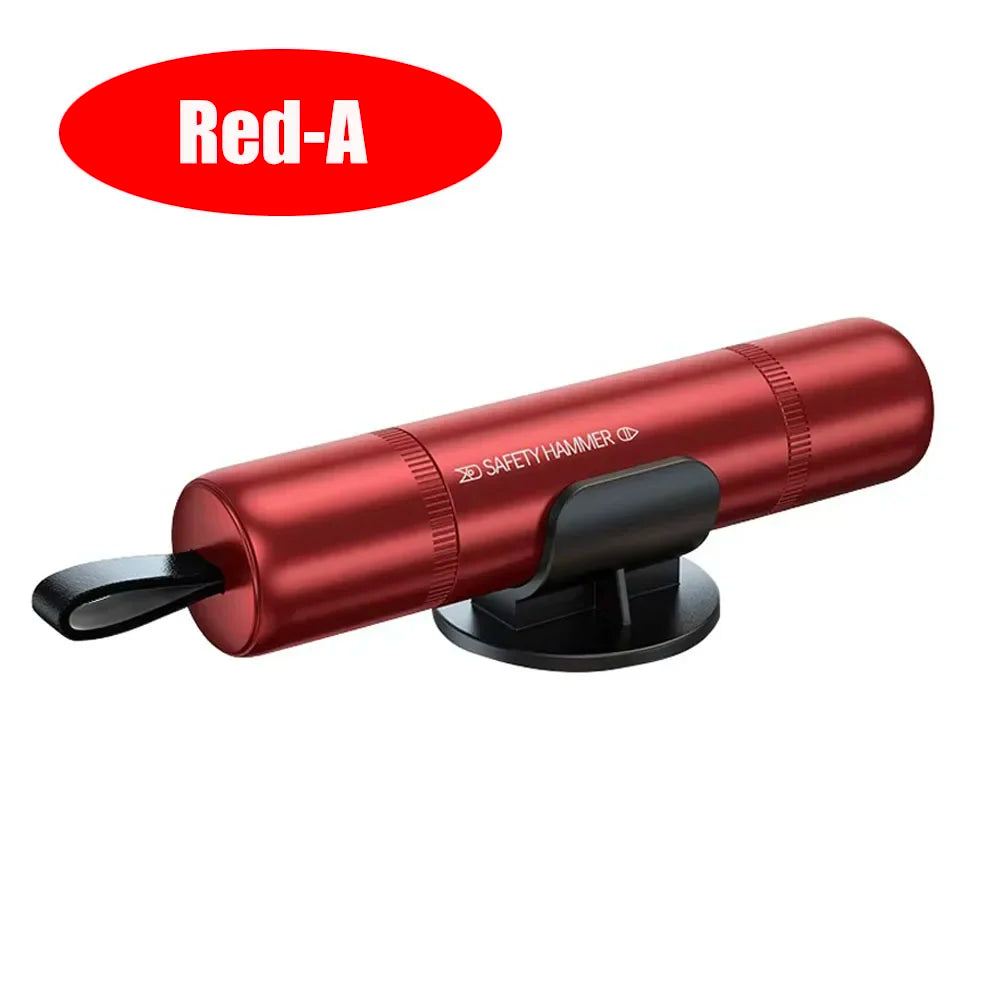 Auto Veiligheidshamer – 2-in-1 Noodgereedschap