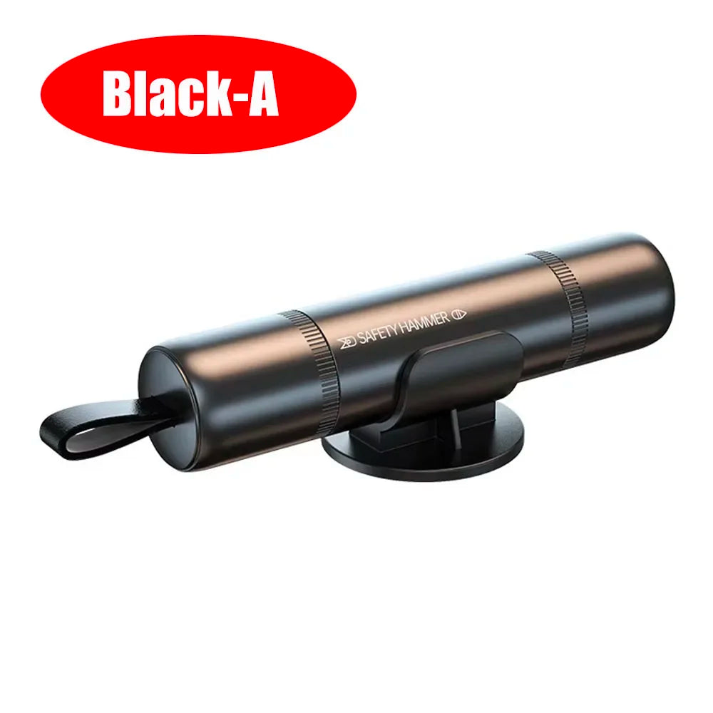 Auto Veiligheidshamer – 2-in-1 Noodgereedschap