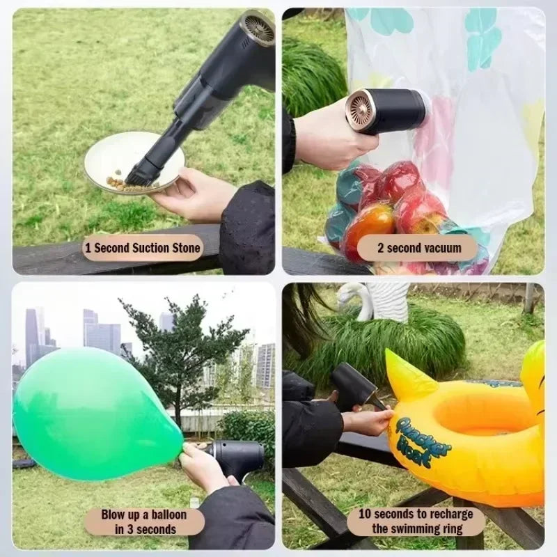 Auto Stofzuiger – Draadloos en Krachtig