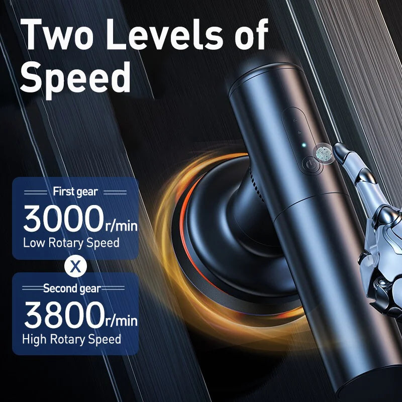 Draadloze Poetsmachine – Elektrische Autopolisher met Snelheidsregeling