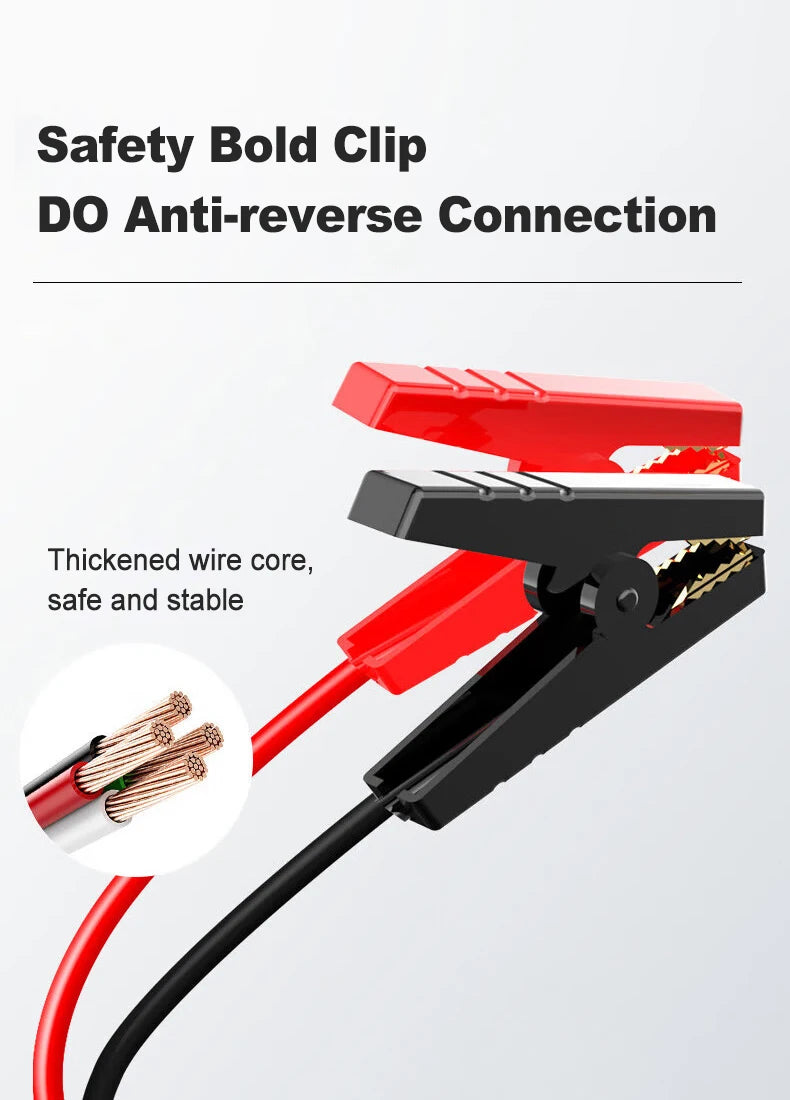 Draagbare Jumpstarter – Accu Startbooster & Powerbank