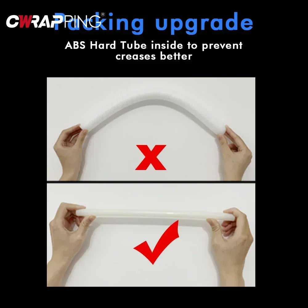 Koplampfolie – Zwarte PVC Tintfolie 40cm