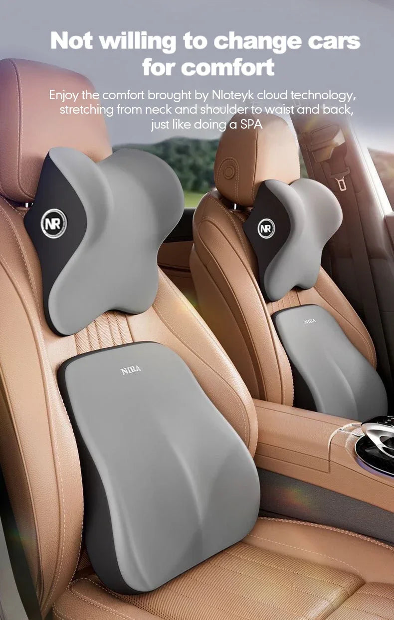 Luxe Memory Foam Rug- & Neksteun Set