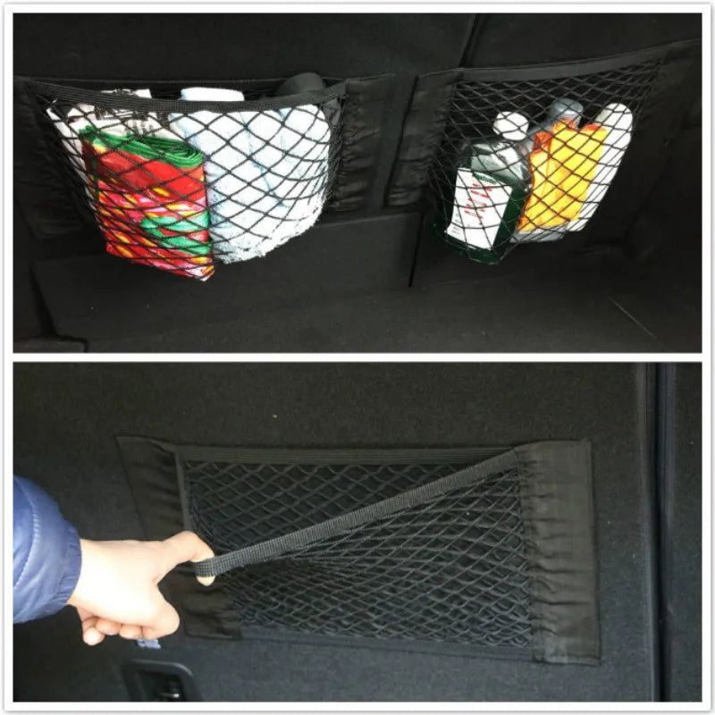 Opbergnet voor Kofferbak – Elastische Auto Organizer