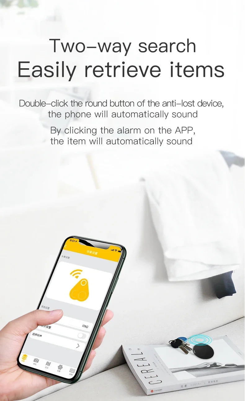 Mini GPS Tracker – Anti-Verlies Set (3 stuks)