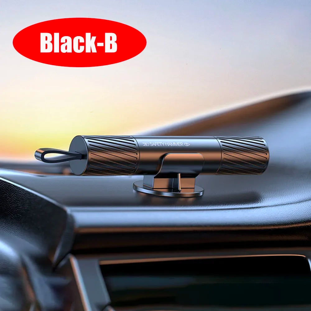 Auto Veiligheidshamer – 2-in-1 Noodgereedschap