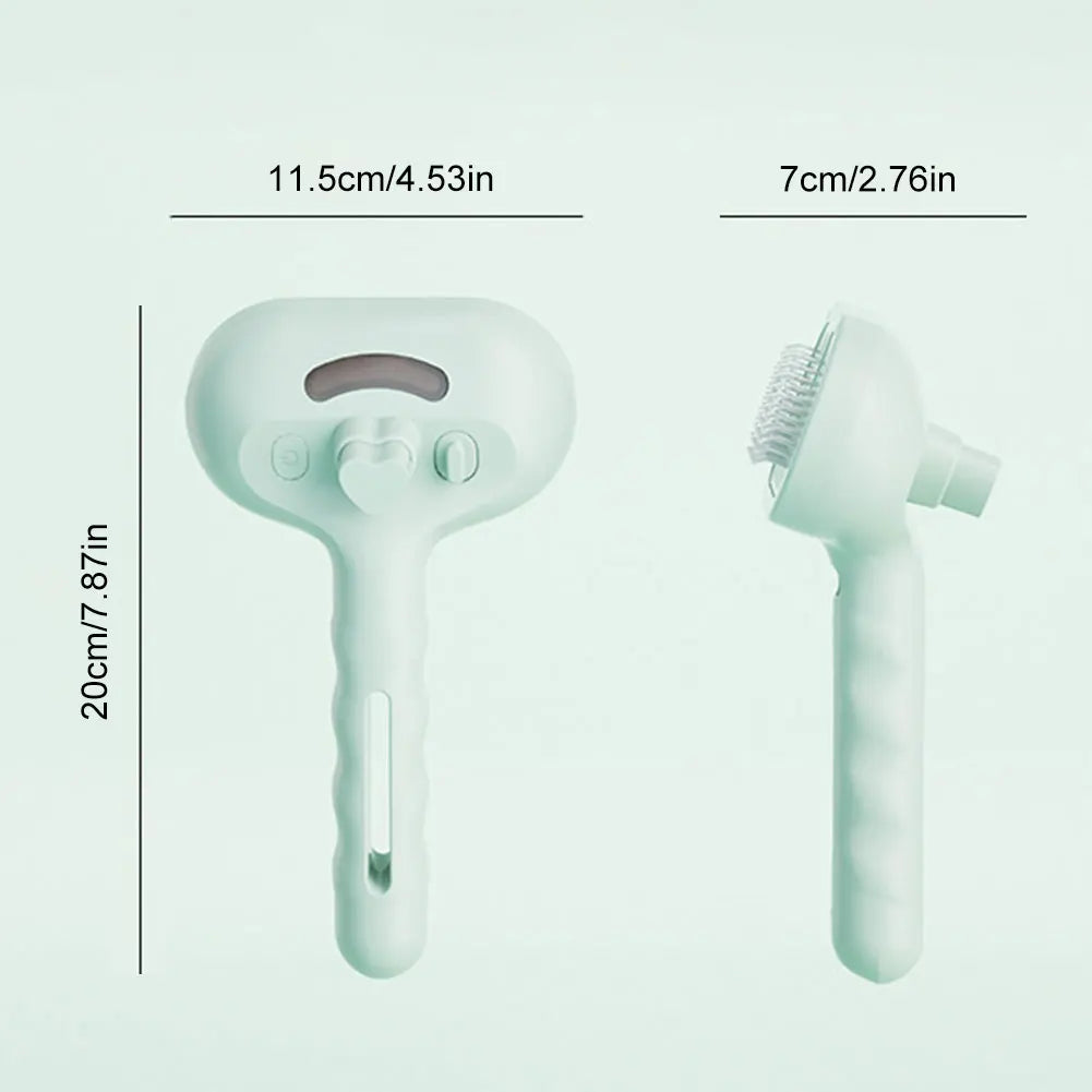 3-in-1 Stoom Borstel – Huisdierhaar Verwijderborstel